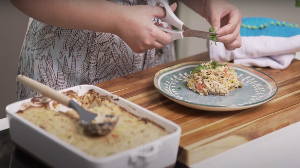 ARROZ DE FORNO DE VEGETAIS